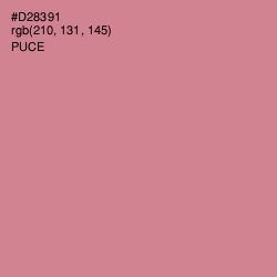 #D28391 - Puce Color Image