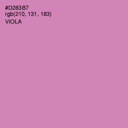 #D283B7 - Viola Color Image