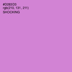 #D283D3 - Shocking Color Image