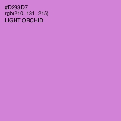 #D283D7 - Light Orchid Color Image
