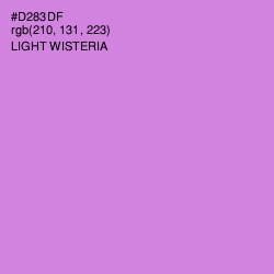 #D283DF - Light Wisteria Color Image