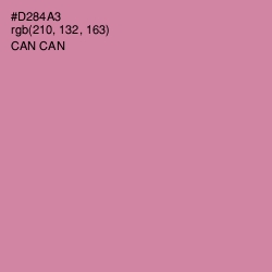 #D284A3 - Can Can Color Image