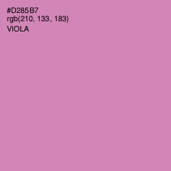 #D285B7 - Viola Color Image