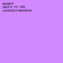 #D289FF - Lavender Magenta Color Image