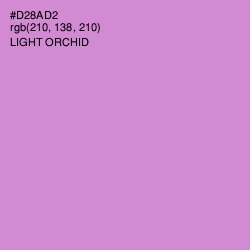 #D28AD2 - Light Orchid Color Image