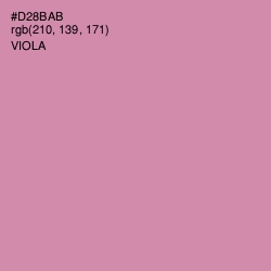 #D28BAB - Viola Color Image