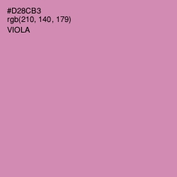 #D28CB3 - Viola Color Image