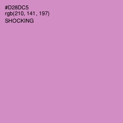 #D28DC5 - Shocking Color Image