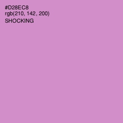 #D28EC8 - Shocking Color Image