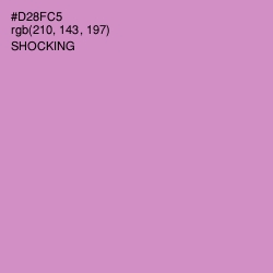 #D28FC5 - Shocking Color Image