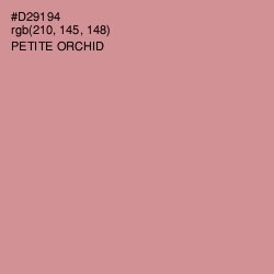#D29194 - Petite Orchid Color Image