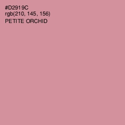 #D2919C - Petite Orchid Color Image