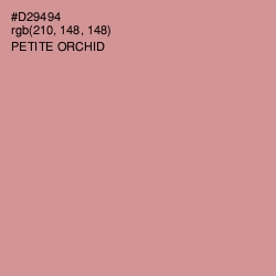 #D29494 - Petite Orchid Color Image