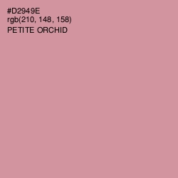 #D2949E - Petite Orchid Color Image