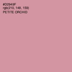 #D2949F - Petite Orchid Color Image