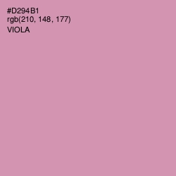 #D294B1 - Viola Color Image