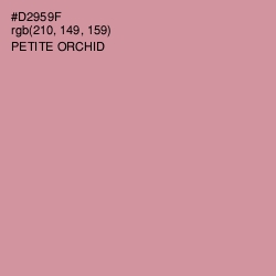 #D2959F - Petite Orchid Color Image