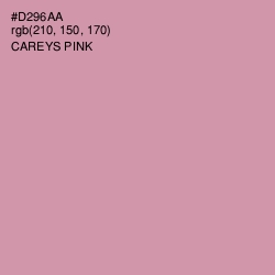 #D296AA - Careys Pink Color Image