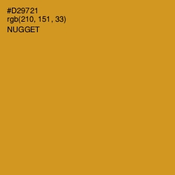 #D29721 - Nugget Color Image