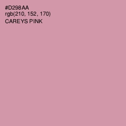 #D298AA - Careys Pink Color Image