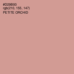 #D29B93 - Petite Orchid Color Image