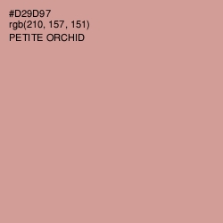 #D29D97 - Petite Orchid Color Image