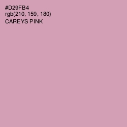 #D29FB4 - Careys Pink Color Image