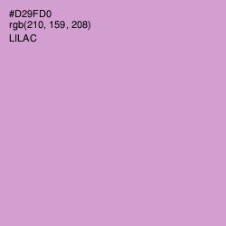 #D29FD0 - Lilac Color Image