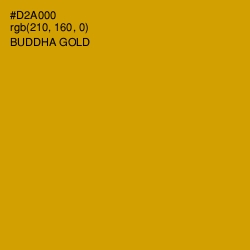 #D2A000 - Buddha Gold Color Image