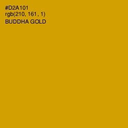 #D2A101 - Buddha Gold Color Image