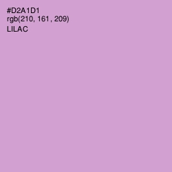 #D2A1D1 - Lilac Color Image