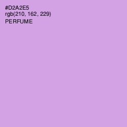 #D2A2E5 - Perfume Color Image