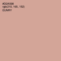 #D2A598 - Eunry Color Image
