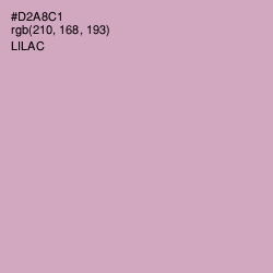 #D2A8C1 - Lilac Color Image