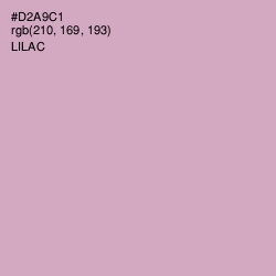 #D2A9C1 - Lilac Color Image
