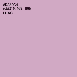 #D2A9C4 - Lilac Color Image