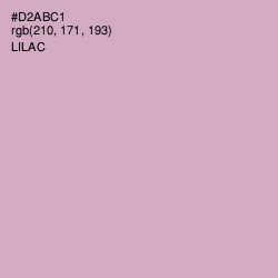 #D2ABC1 - Lilac Color Image