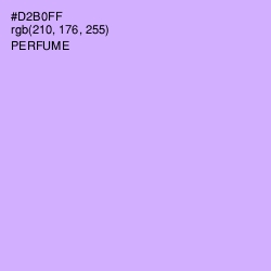 #D2B0FF - Perfume Color Image