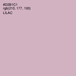 #D2B1C1 - Lilac Color Image