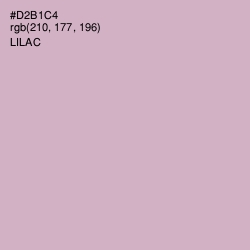 #D2B1C4 - Lilac Color Image