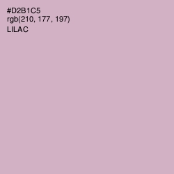 #D2B1C5 - Lilac Color Image