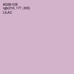 #D2B1CB - Lilac Color Image