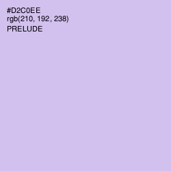 #D2C0EE - Prelude Color Image