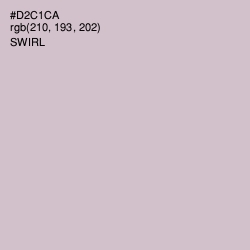 #D2C1CA - Swirl Color Image