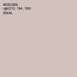 #D2C2BE - Sisal Color Image