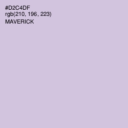 #D2C4DF - Maverick Color Image
