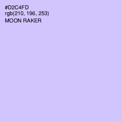#D2C4FD - Moon Raker Color Image