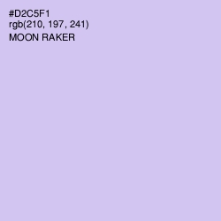 #D2C5F1 - Moon Raker Color Image