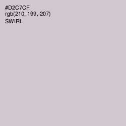 #D2C7CF - Swirl Color Image