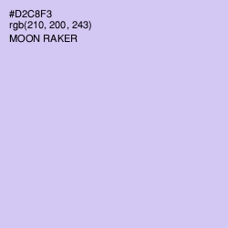 #D2C8F3 - Moon Raker Color Image